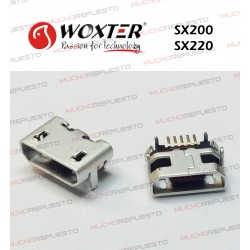CONECTOR MICRO USB WOXTER...