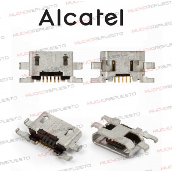 CONECTOR MICRO USB ALCATEL POP C1/POP C2/POP S3/POP S9/Idol S/Idol mini