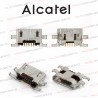 CONECTOR MICRO USB ALCATEL POP C1/POP C2/POP S3/POP S9/Idol S/Idol mini