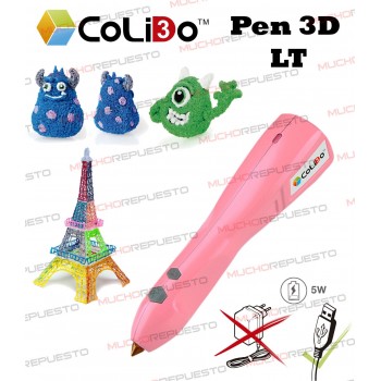 COLIDO PEN 3D LT (PCL) COLOR ROSA
