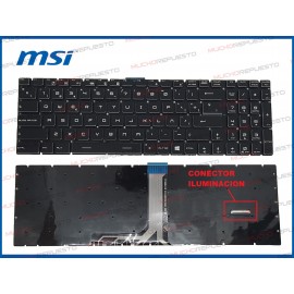 TECLADO MSI GE73 / GE73VR /...