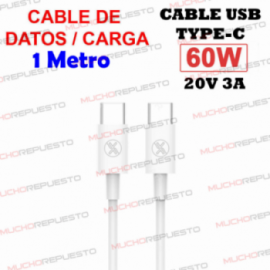 CABLE USB CARGA / DATOS A...
