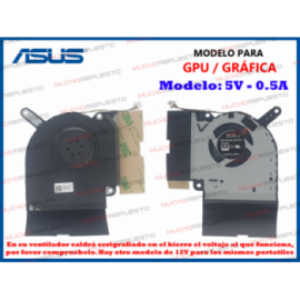 VENTILADOR ASUS FX531 /G512...
