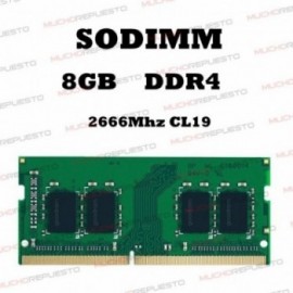 MEMORIA RAM SODIMM DDR4 8GB...