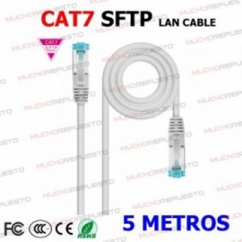 CABLE RED SFTP CAT7 RJ45 5...