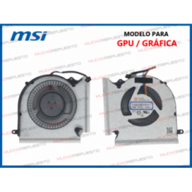 VENTILADOR MSI GP66 / GP66...